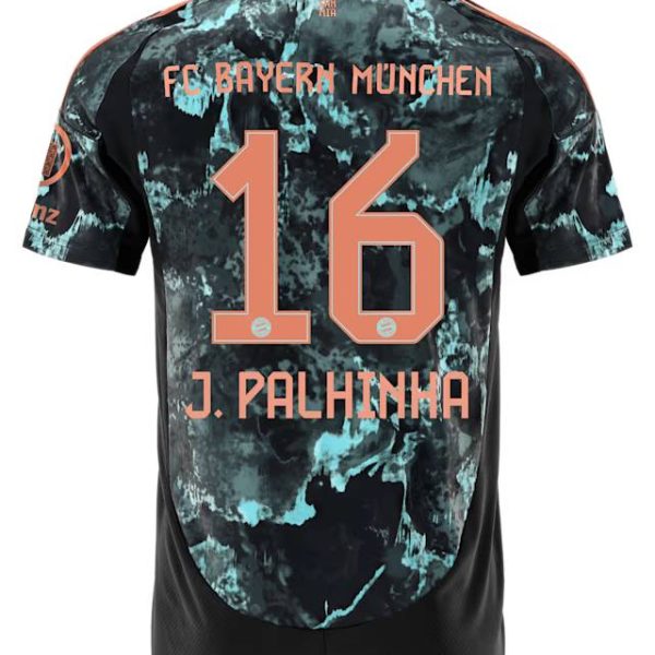 Bayern Munich men jersey away 24-25 – 16 joão palhinha Jersey - Premium Fan Gear