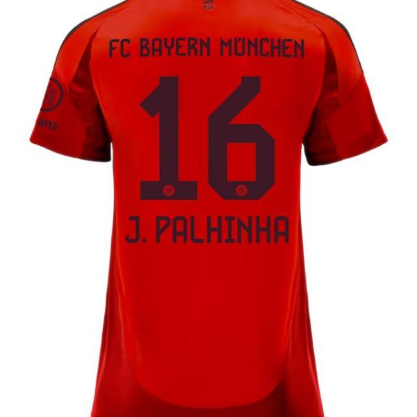 Bayern Munich women jersey home 24-25 – 16 joão palhinha Jersey - Premium Fan Gear