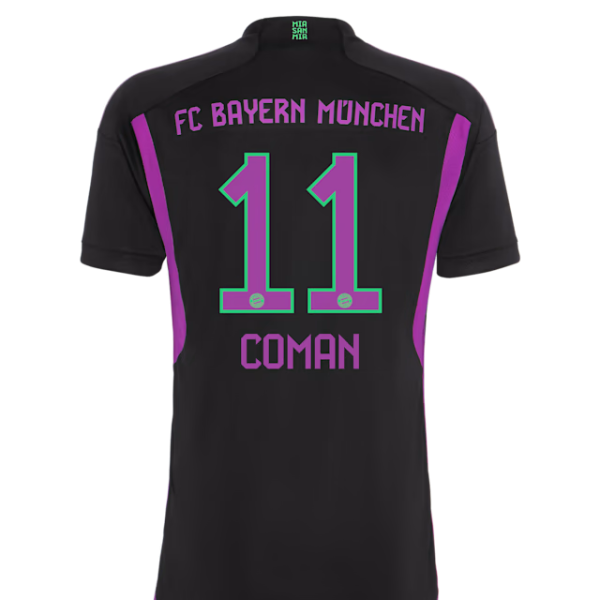 Bayern Munich men authentic jersey away 23-24 – 11 kingsley coman Jersey - Premium Fan Gear
