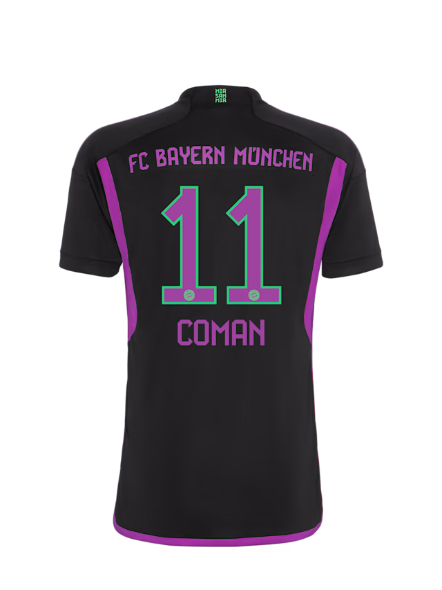 Bayern Munich men authentic jersey away 23-24 – 11 kingsley coman Jersey - Premium Fan Gear