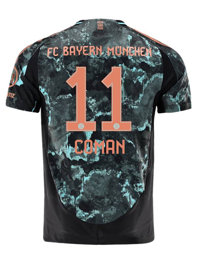 Bayern Munich men authentic jersey away 24-25 – 11 kingsley coman Jersey - Premium Fan Gear