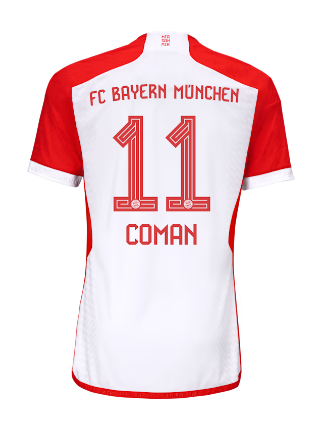 Bayern Munich men authentic jersey home 23-24 – 11 kingsley coman Jersey - Premium Fan Gear