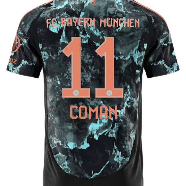 Bayern Munich men jersey away 24-25 – 11 kingsley coman Jersey - Premium Fan Gear