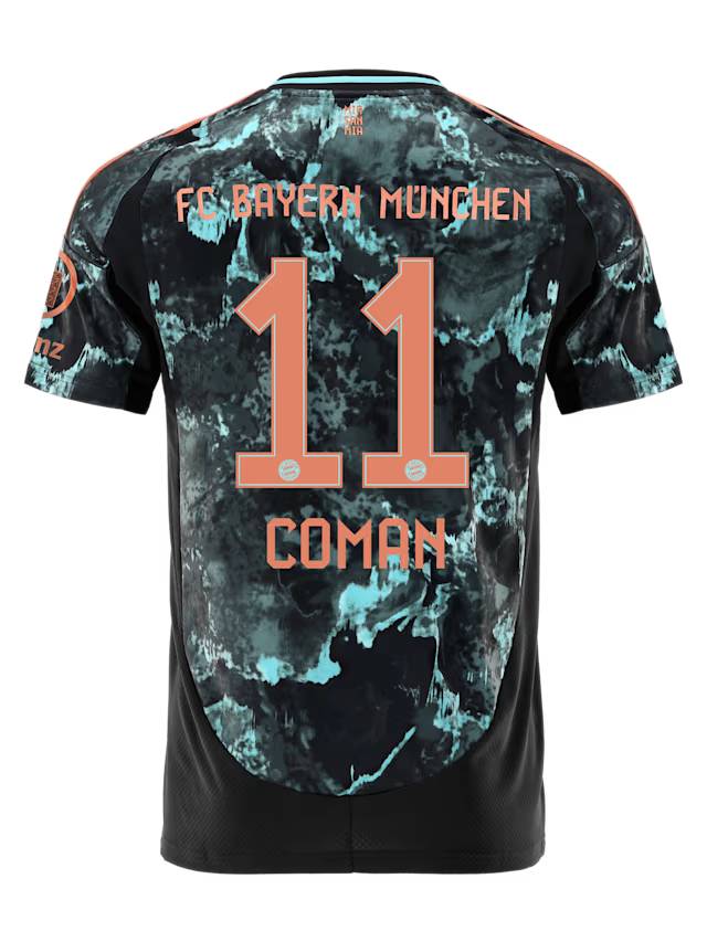 Bayern Munich men jersey away 24-25 – 11 kingsley coman Jersey - Premium Fan Gear