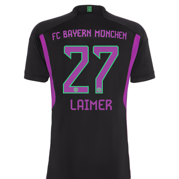 Bayern Munich kids jersey away 23-24 – 27 konrad laimer Jersey - Premium Fan Gear