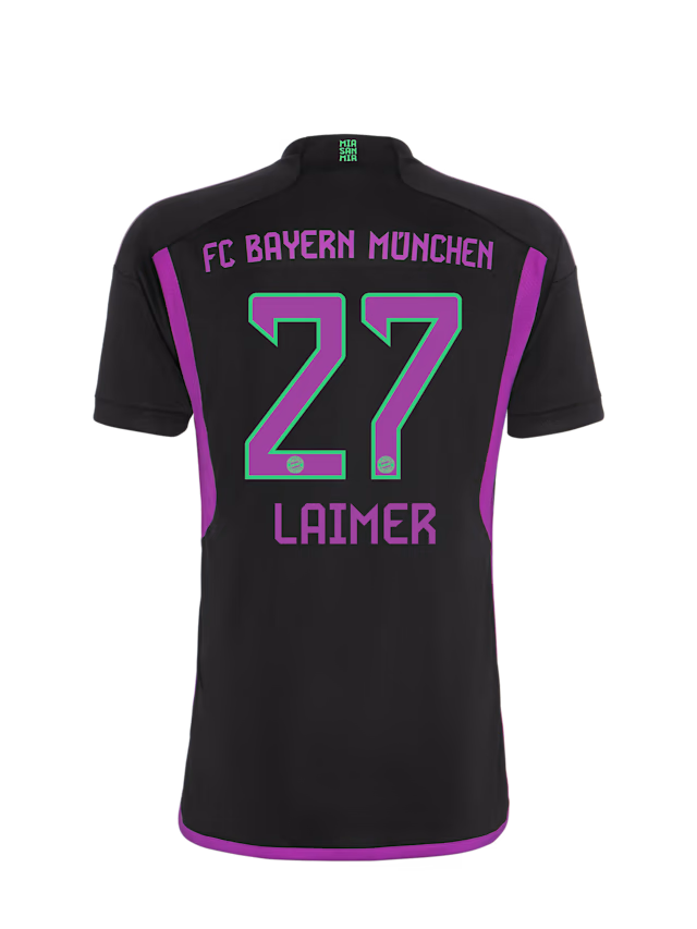 Bayern Munich kids jersey away 23-24 – 27 konrad laimer Jersey - Premium Fan Gear