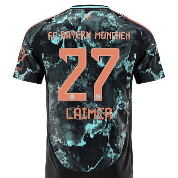 Bayern Munich kids jersey away 24-25 – 27 konrad laimer Jersey - Premium Fan Gear