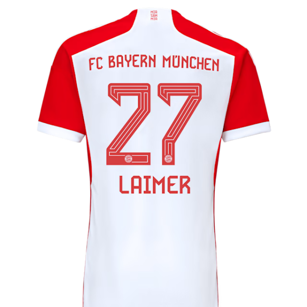 Bayern Munich kids jersey home 23-24 – 27 konrad laimer Jersey - Premium Fan Gear