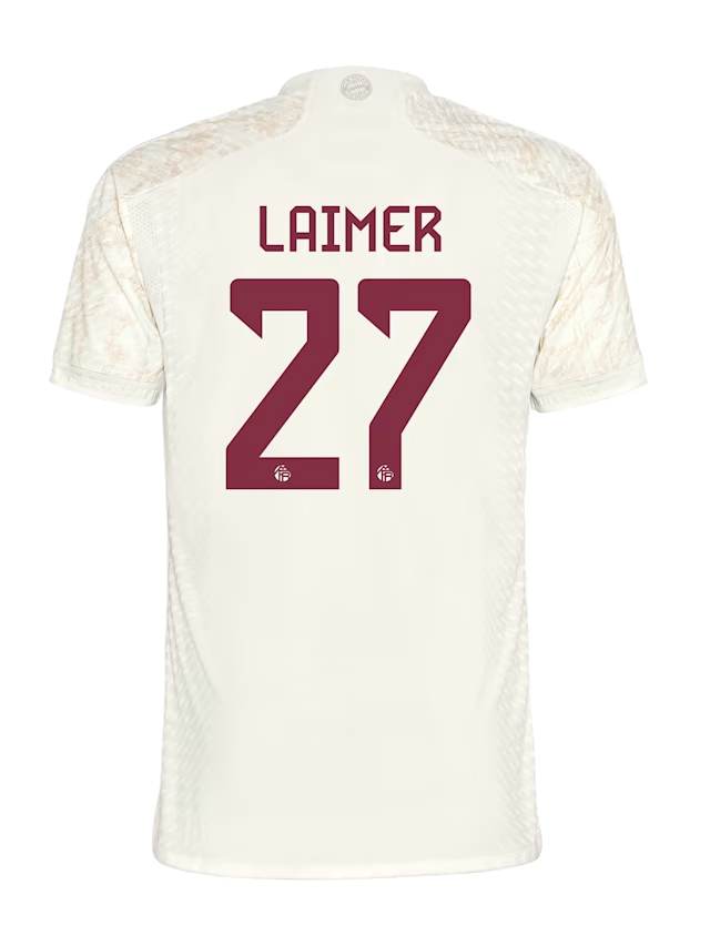 Bayern Munich men authentic jersey ucl 23-24 – 27 konrad laimer Jersey - Premium Fan Gear