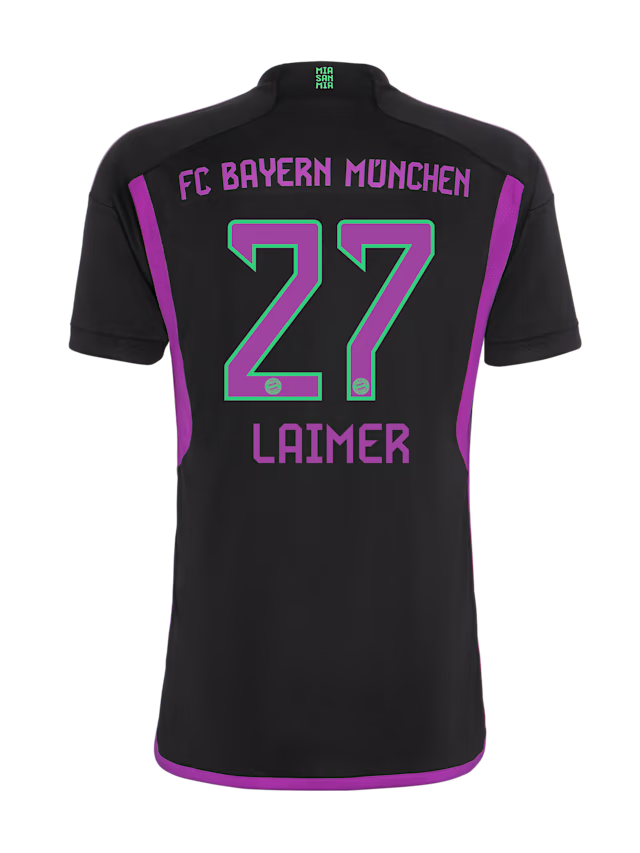 Bayern Munich men jersey away 23-24 – 27 konrad laimer Jersey - Premium Fan Gear