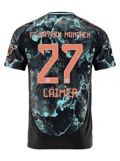 Bayern Munich men jersey away 24-25 – 27 konrad laimer Jersey - Premium Fan Gear