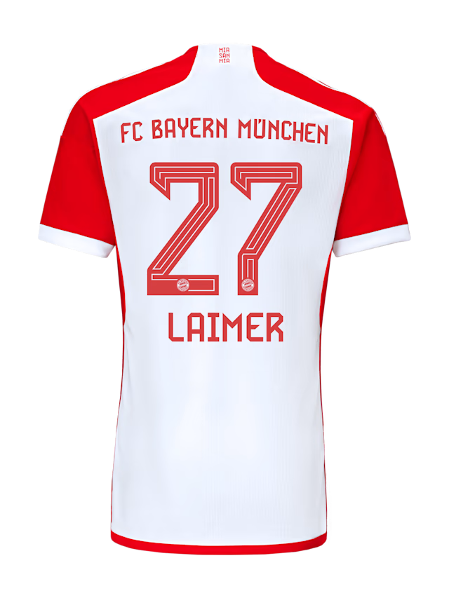 Bayern Munich men jersey home 23-24 – 27 konrad laimer Jersey - Premium Fan Gear