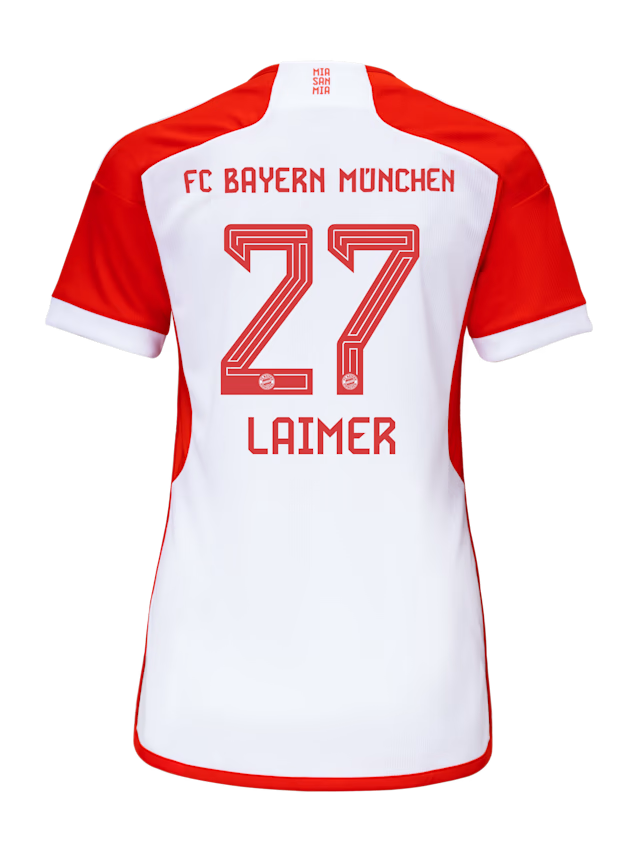 Bayern Munich women jersey home 23-24 – 27 konrad laimer Jersey - Premium Fan Gear