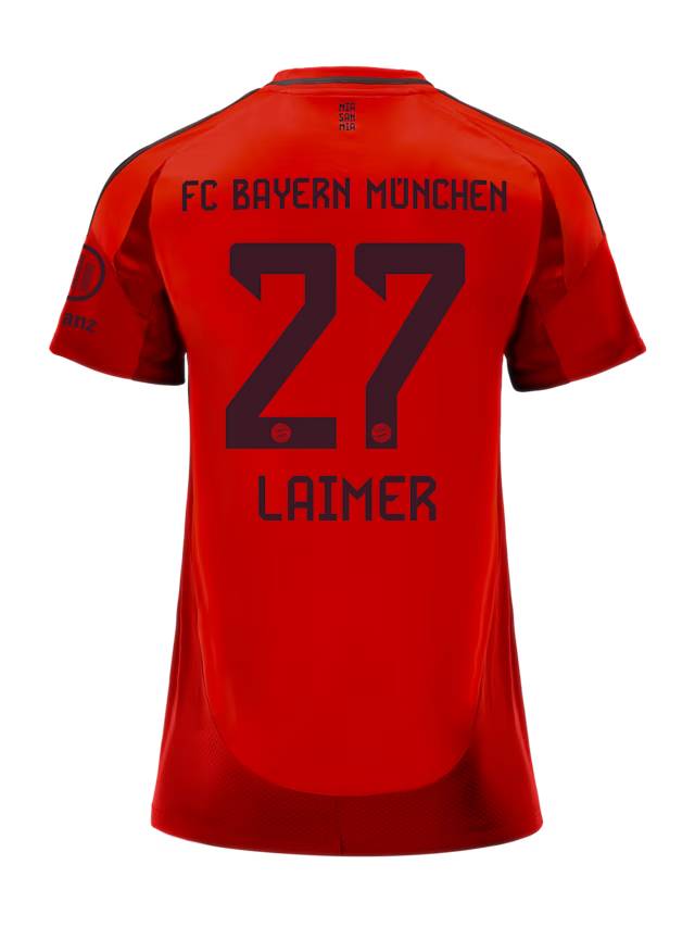 Bayern Munich women jersey home 24-25 – 27 konrad laimer Jersey - Premium Fan Gear