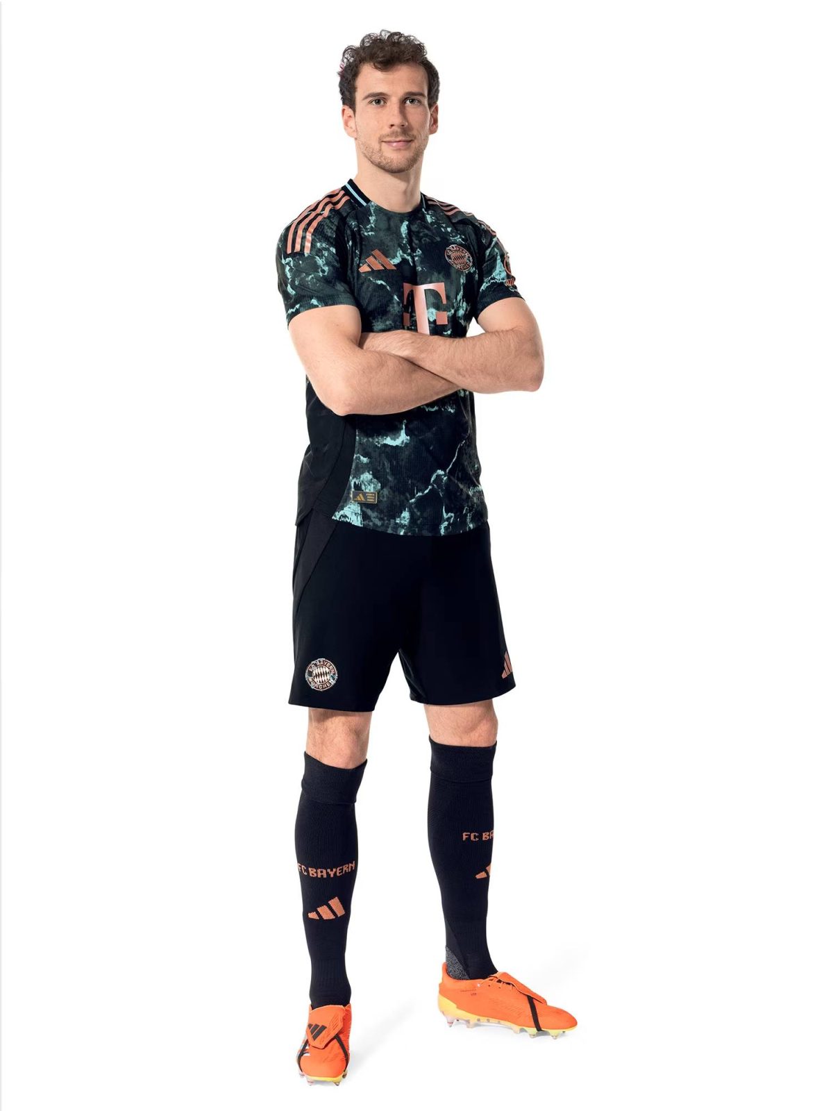Bayern Munich men authentic jersey away 24-25 – 8 leon goretzka Jersey - Premium Fan Gear