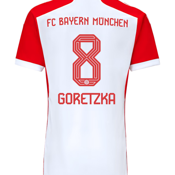Bayern Munich men authentic jersey home 23-24 – 8 leon goretzka Jersey - Premium Fan Gear