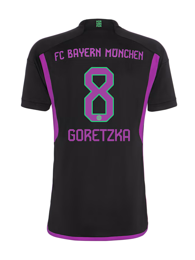 Bayern Munich men jersey away 23-24 – 8 leon goretzka Jersey - Premium Fan Gear