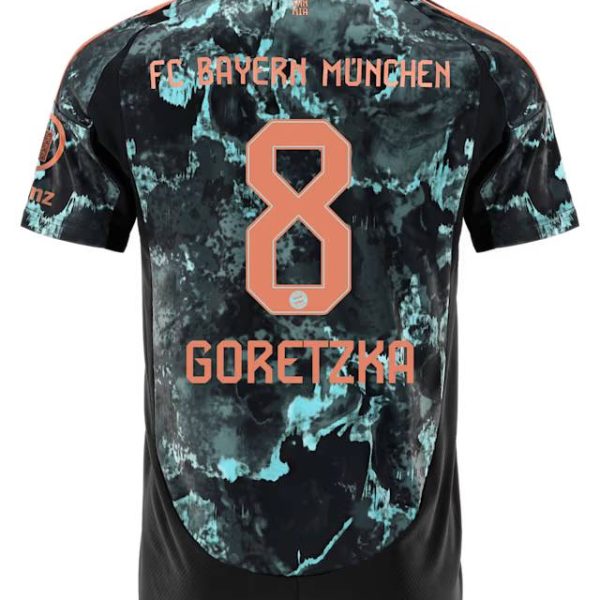 Bayern Munich men jersey away 24-25 – 8 leon goretzka Jersey - Premium Fan Gear