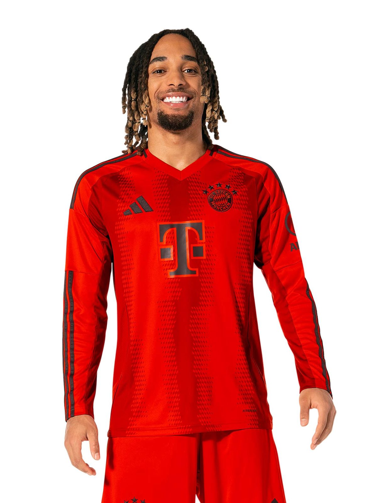 Bayern Munich men long sleeve jersey home 24-25 – 8 leon goretzka Jersey - Premium Fan Gear