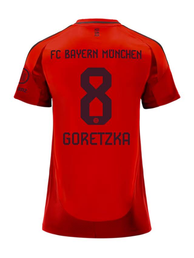 Bayern Munich women jersey home 24-25 – 8 leon goretzka Jersey - Premium Fan Gear