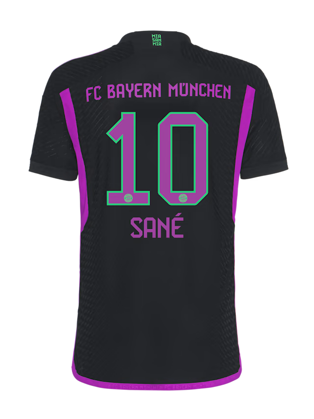 Bayern Munich men authentic jersey away 23-24 – 10 leroy sané Jersey - Premium Fan Gear