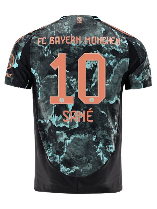 Bayern Munich men authentic jersey away 24-25 – 10 leroy sané Jersey - Premium Fan Gear