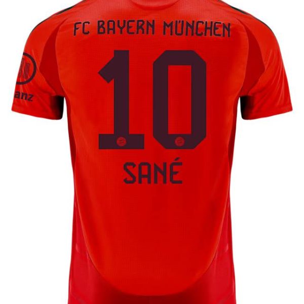 Bayern Munich men authentic jersey home 24-25 – 10 leroy sané Jersey - Premium Fan Gear