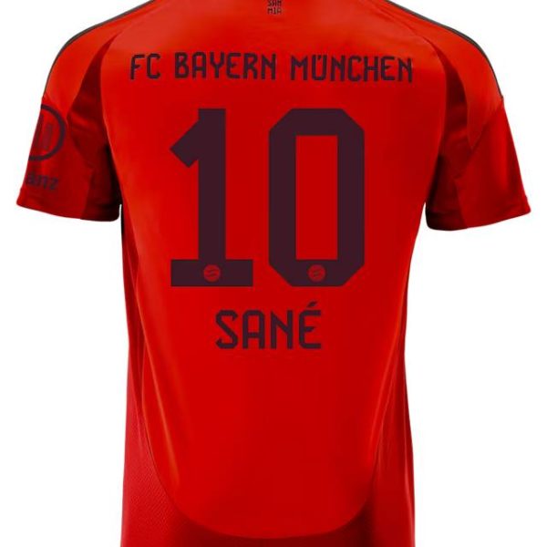 Bayern Munich men jersey home 24-25 – 10 leroy sané Jersey - Premium Fan Gear