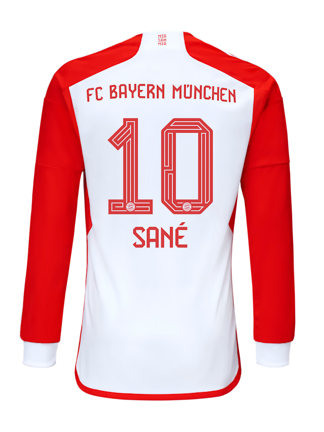 Bayern Munich men long sleeve jersey home 23-24 – 10 leroy sané Jersey - Premium Fan Gear