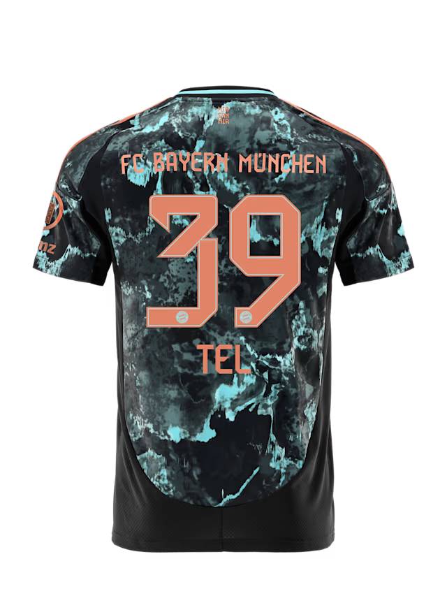 Bayern Munich kids jersey away 24-25 – 39 mathys tel Jersey - Premium Fan Gear