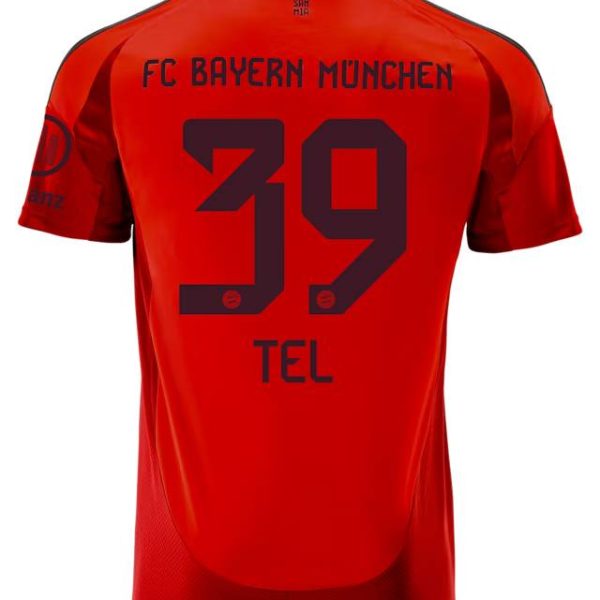 Bayern Munich men jersey home 24-25 – 39 mathys tel Jersey - Premium Fan Gear