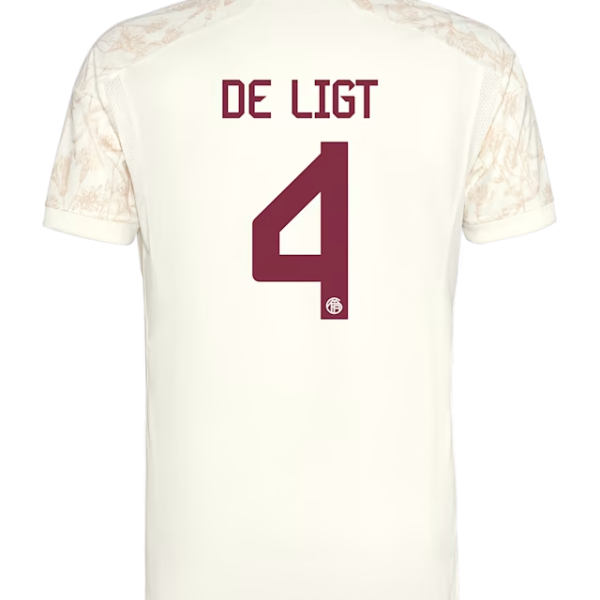Bayern Munich men jersey champions league 23-24 – 4 matthijs de ligt Jersey - Premium Fan Gear