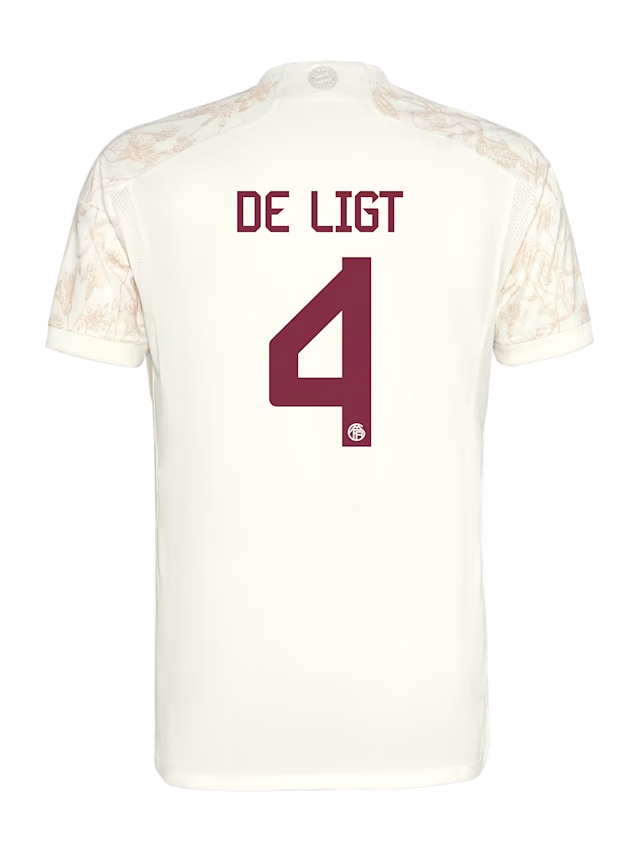 Bayern Munich men jersey champions league 23-24 – 4 matthijs de ligt Jersey - Premium Fan Gear