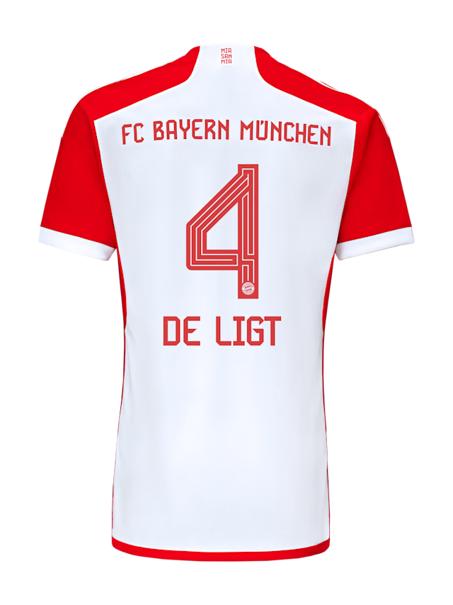 Bayern Munich men jersey home 23-24 – 4 matthijs de ligt Jersey - Premium Fan Gear