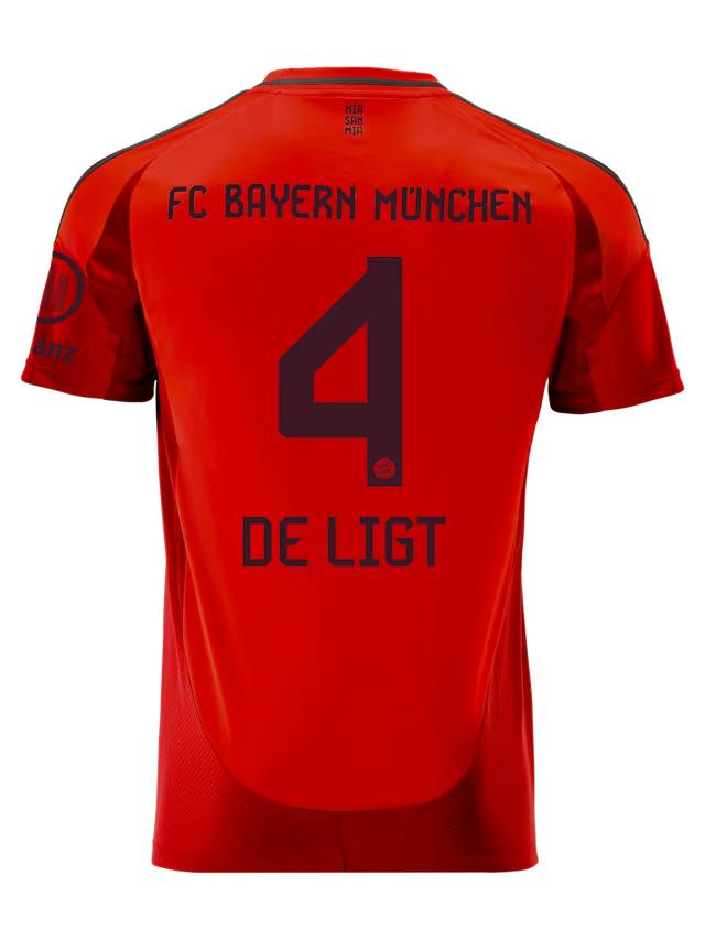 Bayern Munich men jersey home 24-25 – 4 matthijs de ligt Jersey - Premium Fan Gear