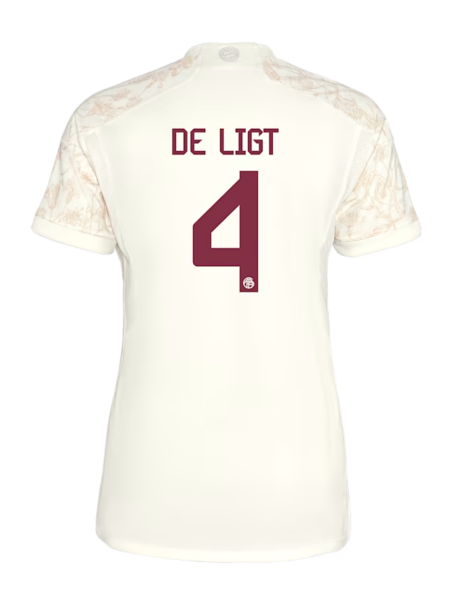 Bayern Munich women jersey champions league 23-24 – 4 matthijs de ligt Jersey - Premium Fan Gear