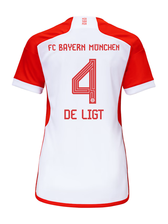 Bayern Munich women jersey home 23-24 – 4 matthijs de ligt Jersey - Premium Fan Gear