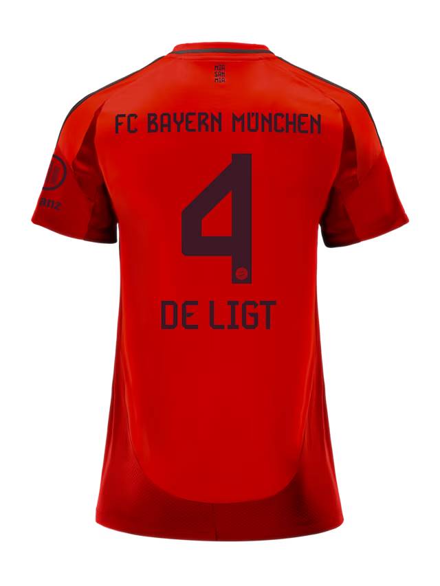 Bayern Munich women jersey home 24-25 – 4 matthijs de ligt Jersey - Premium Fan Gear