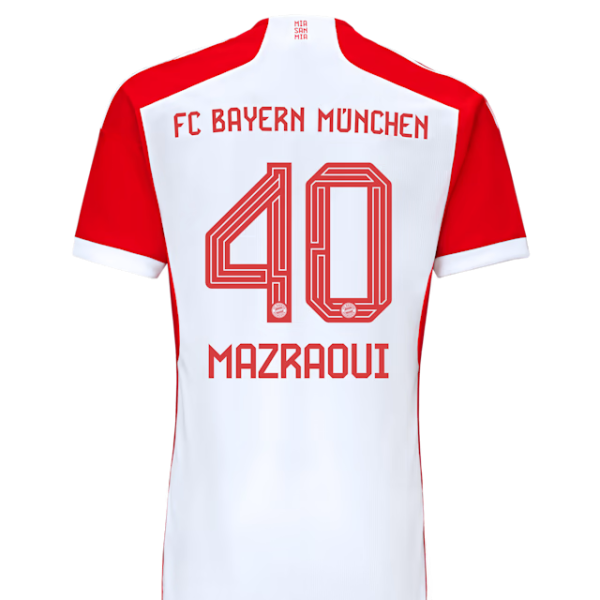 Bayern Munich kids jersey home 23-24 – 40 noussair mazraoui Jersey - Premium Fan Gear