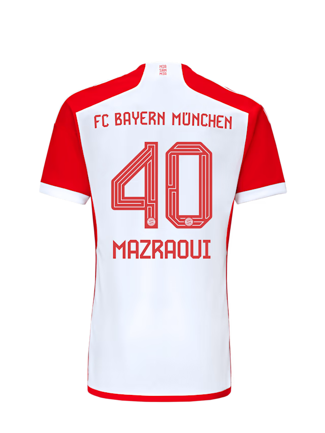 Bayern Munich kids jersey home 23-24 – 40 noussair mazraoui Jersey - Premium Fan Gear
