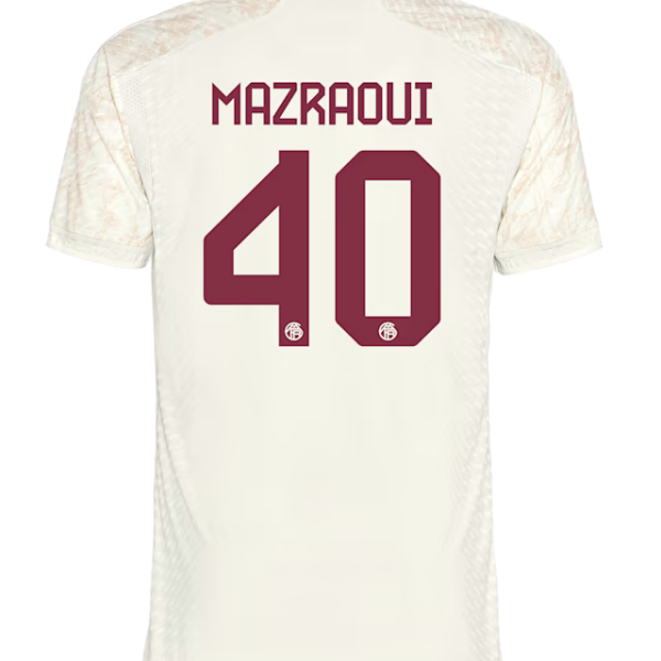 Bayern Munich men authentic jersey ucl 23-24 – 40 noussair mazraoui Jersey - Premium Fan Gear