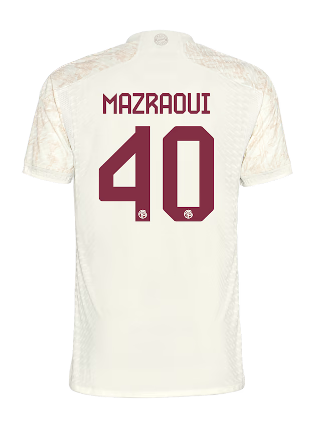 Bayern Munich men authentic jersey ucl 23-24 – 40 noussair mazraoui Jersey - Premium Fan Gear