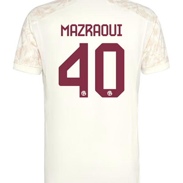 Bayern Munich men jersey champions league 23-24 – 40 noussair mazraoui Jersey - Premium Fan Gear