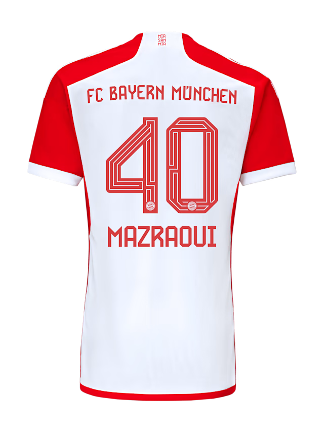 Bayern Munich men jersey home 23-24 – 40 noussair mazraoui Jersey - Premium Fan Gear