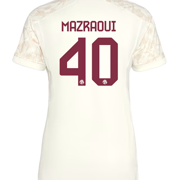 Bayern Munich women jersey champions league 23-24 – 40 noussair mazraoui Jersey - Premium Fan Gear