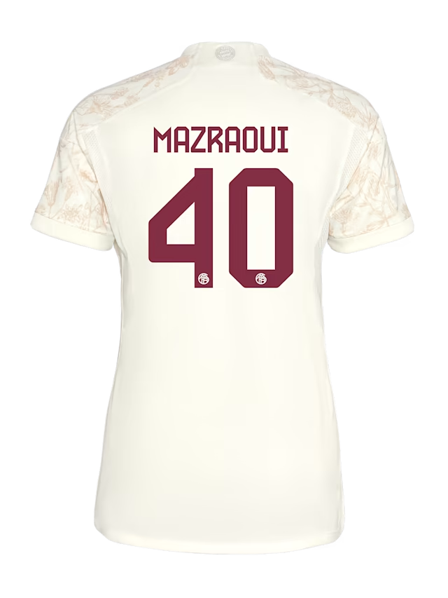 Bayern Munich women jersey champions league 23-24 – 40 noussair mazraoui Jersey - Premium Fan Gear