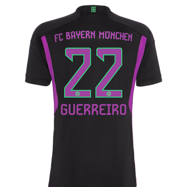 Bayern Munich kids jersey away 23-24 – 22 raphael guerreiro Jersey - Premium Fan Gear