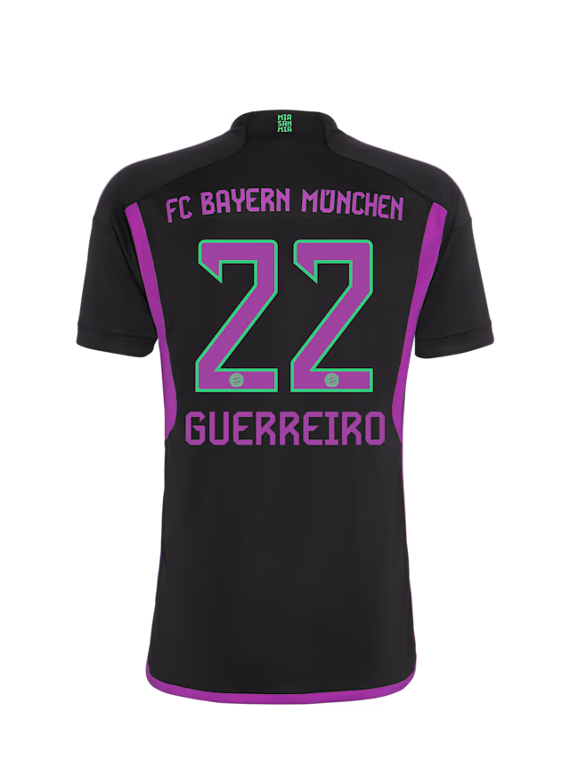 Bayern Munich kids jersey away 23-24 – 22 raphael guerreiro Jersey - Premium Fan Gear
