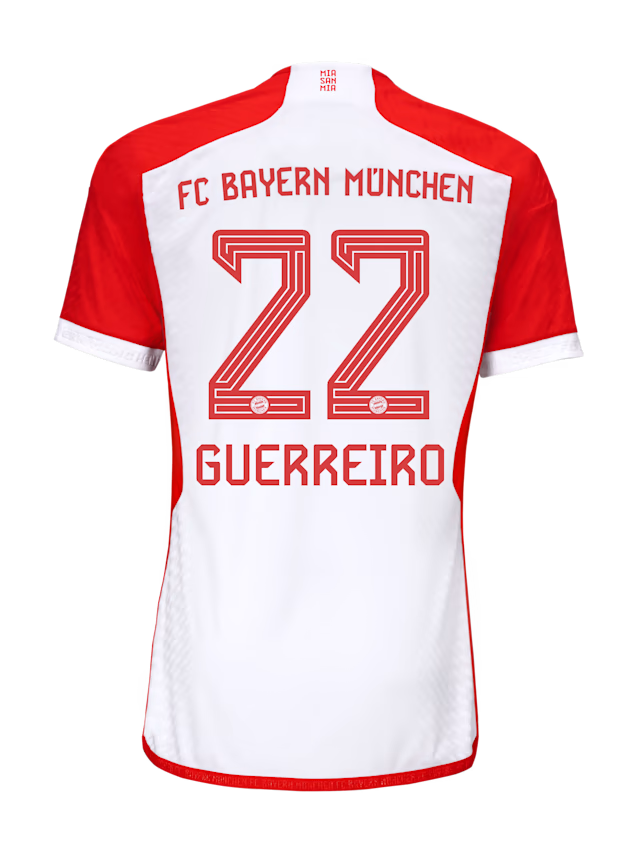 Bayern Munich men authentic jersey home 23-24 – 22 raphael guerreiro Jersey - Premium Fan Gear