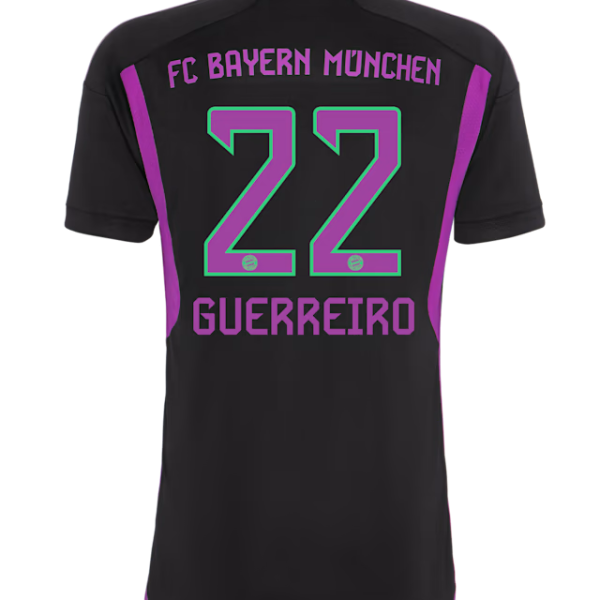 Bayern Munich men jersey away 23-24 – 22 raphael guerreiro Jersey - Premium Fan Gear